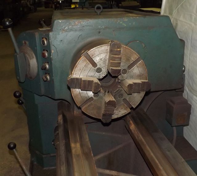 22" x 80" SPRINGFIELD ... LATHE 2-1/2" SPINDLE HOLE